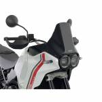WRS SZYBA ENDURO GLOSS BLACK DUCATI DESERT X 2022-2024 DU025NL