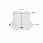 WRS SZYBA TOURING TRANSPARENT YAMAHA MT-09 2024-2026 YA045T